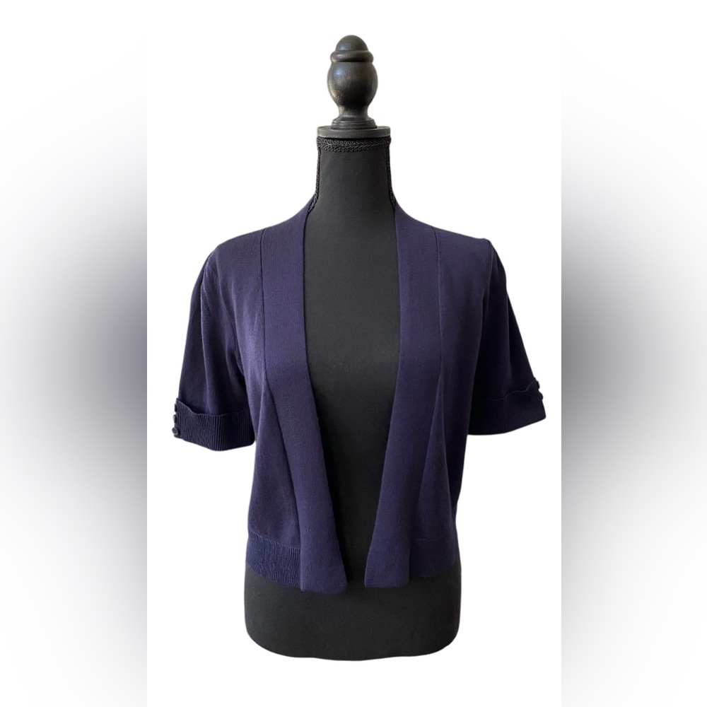 89th & Madison: Women's Navy Cardigan Sweater